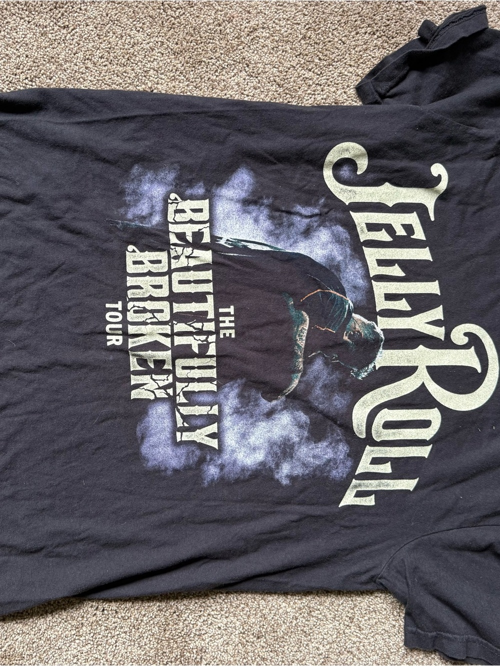 Black Selly Roll 'The Beautifully Broken' Tour Graphic Tee